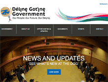 Tablet Screenshot of deline.ca
